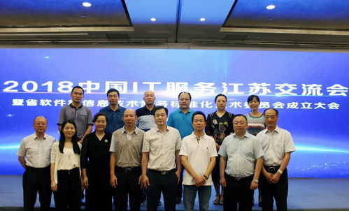 2018中国IT服务江苏交流会与省软件和信息技术服务标准化技术委员会成立大会在南京成功召开